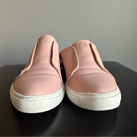 Matt & Nat ‘Elma’ Pink Slip-on Laceless Mule Sneakers - Picture 3 of 13